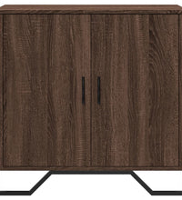 Sideboard Braun Eichen-Optik 78x35,5x74,5 cm Holzwerkstoff