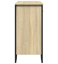 Sideboard Sonoma-Eiche 79,5x35,5x74,5 cm Holzwerkstoff