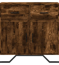 Sideboard Räuchereiche 79,5x35,5x74,5 cm Holzwerkstoff