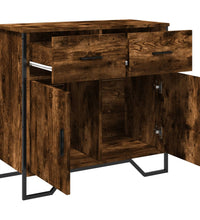 Sideboard Räuchereiche 79,5x35,5x74,5 cm Holzwerkstoff