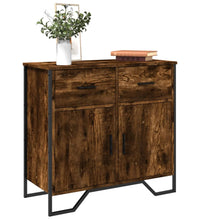 Sideboard Räuchereiche 79,5x35,5x74,5 cm Holzwerkstoff