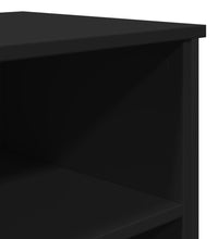 Sideboard Schwarz 91x35,5x74,5 cm Holzwerkstoff