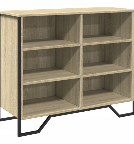 Sideboard Sonoma-Eiche 91x35,5x74,5 cm Holzwerkstoff