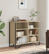 Sideboard Sonoma-Eiche 91x35,5x74,5 cm Holzwerkstoff