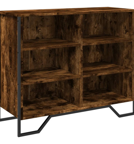 Sideboard Räuchereiche 91x35,5x74,5 cm Holzwerkstoff