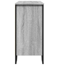 Sideboard Grau Sonoma 91x35,5x74,5 cm Holzwerkstoff