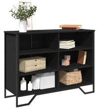 Sideboard Schwarz 101x35,5x74,5 cm Holzwerkstoff