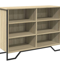 Sideboard Sonoma-Eiche 101x35,5x74,5 cm Holzwerkstoff