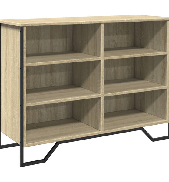 Sideboard Sonoma-Eiche 101x35,5x74,5 cm Holzwerkstoff