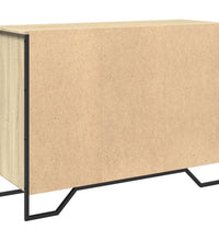 Sideboard Sonoma-Eiche 101x35,5x74,5 cm Holzwerkstoff