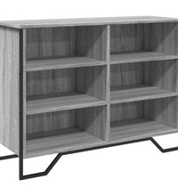 Sideboard Grau Sonoma 101x35,5x74,5 cm Holzwerkstoff