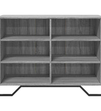 Sideboard Grau Sonoma 101x35,5x74,5 cm Holzwerkstoff