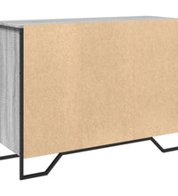 Sideboard Grau Sonoma 101x35,5x74,5 cm Holzwerkstoff