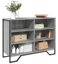 Sideboard Grau Sonoma 101x35,5x74,5 cm Holzwerkstoff