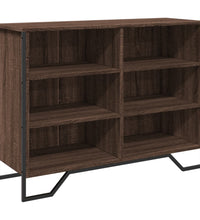 Sideboard Braun Eichen-Optik 101x35,5x74,5 cm Holzwerkstoff