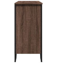 Sideboard Braun Eichen-Optik 101x35,5x74,5 cm Holzwerkstoff