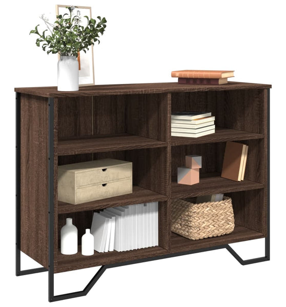 Sideboard Braun Eichen-Optik 101x35,5x74,5 cm Holzwerkstoff