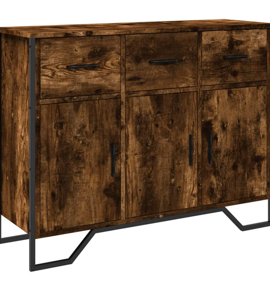 Sideboard Räuchereiche 97x32,5x74,5 cm Holzwerkstoff