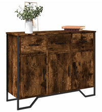 Sideboard Räuchereiche 97x32,5x74,5 cm Holzwerkstoff