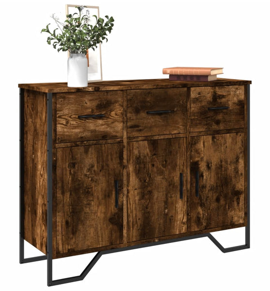 Sideboard Räuchereiche 97x32,5x74,5 cm Holzwerkstoff