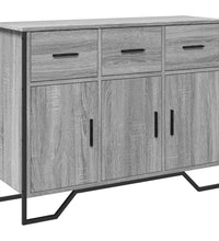 Sideboard Grau Sonoma 97x32,5x74,5 cm Holzwerkstoff