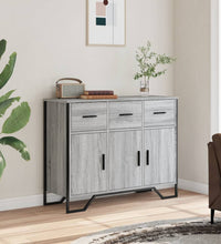 Sideboard Grau Sonoma 97x32,5x74,5 cm Holzwerkstoff