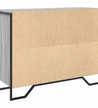 Sideboard Grau Sonoma 97x32,5x74,5 cm Holzwerkstoff