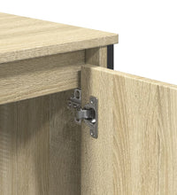 Waschbeckenunterschrank Sonoma-Eiche 60x35x60 cm Holzwerkstoff