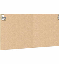 Vitrinenschrank Sonoma-Eiche 100x8,5x50 cm Holzwerkstoff