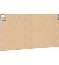 Vitrinenschrank Betongrau 100x8,5x50 cm Holzwerkstoff