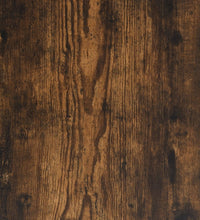 Vitrinenschrank Räuchereiche 100x8,5x50 cm Holzwerkstoff