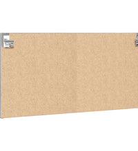 Vitrinenschrank Grau Sonoma 100x8,5x50 cm Holzwerkstoff