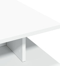 Couchtisch Weiß 102x55x35 cm Holzwerkstoff