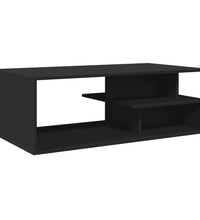 Couchtisch Schwarz 102x55x35 cm Holzwerkstoff