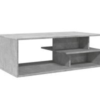 Couchtisch Betongrau 102x55x35 cm Holzwerkstoff