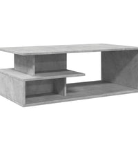 Couchtisch Betongrau 102x55x35 cm Holzwerkstoff