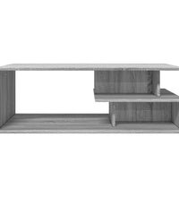 Couchtisch Grau Sonoma 102x55x35 cm Holzwerkstoff