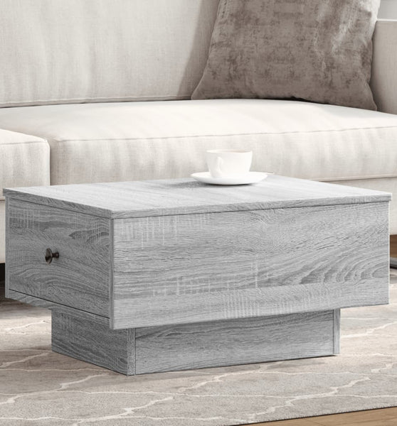 Couchtisch Grau Sonoma 60x45x31 cm Holzwerkstoff