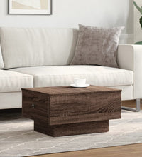 Couchtisch Braun Eichen-Optik 60x45x31 cm Holzwerkstoff