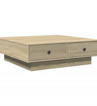 Couchtisch Sonoma-Eiche 90x90x28 cm Holzwerkstoff