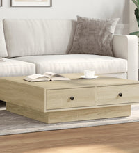 Couchtisch Sonoma-Eiche 90x90x28 cm Holzwerkstoff