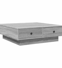 Couchtisch Grau Sonoma 90x90x28 cm Holzwerkstoff