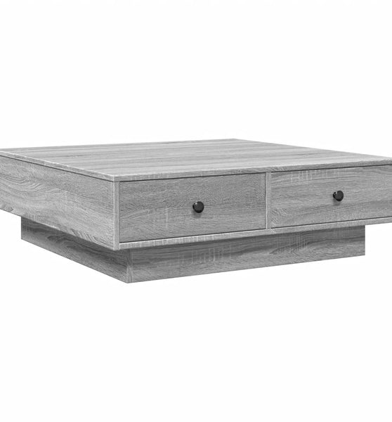 Couchtisch Grau Sonoma 90x90x28 cm Holzwerkstoff