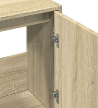 Waschbeckenunterschrank Sonoma-Eiche 63x29x55 cm Holzwerkstoff