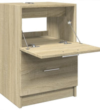 Waschbeckenunterschrank Sonoma-Eiche 40x37x59 cm Holzwerkstoff