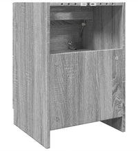 Waschbeckenunterschrank Grau Sonoma 40x37x59 cm Holzwerkstoff