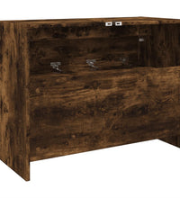 Waschbeckenunterschrank Räuchereiche 78x37x59 cm Holzwerkstoff