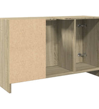 Waschbeckenunterschrank Sonoma-Eiche 90x29x55 cm Holzwerkstoff