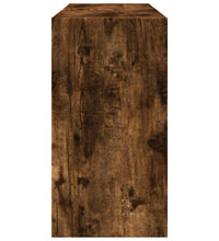 Waschbeckenunterschrank Räuchereiche 90x29x55 cm Holzwerkstoff