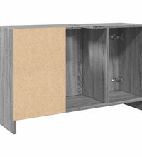 Waschbeckenunterschrank Grau Sonoma 90x29x55 cm Holzwerkstoff